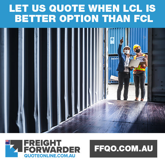 Simple convenient freight movement LCL