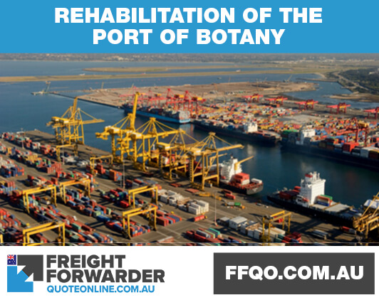 Improvements due to the Port Botany expansion project