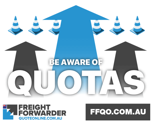 Beware of Australia import quotas