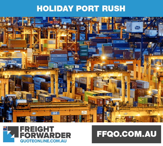 Holiday rush can cause delays in customs clearance