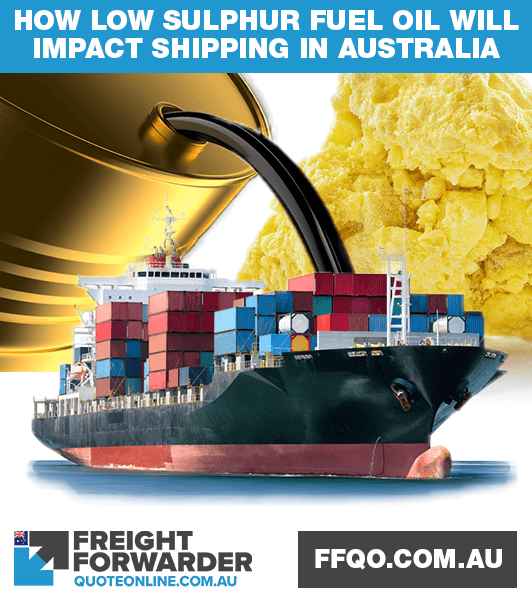 How will low sulphur fuel oil (LSFO) impact international shipping in Australia?