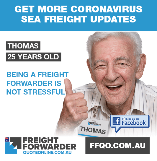 Get more Coronavirus updates on Australian sea freight and news on shipping delays