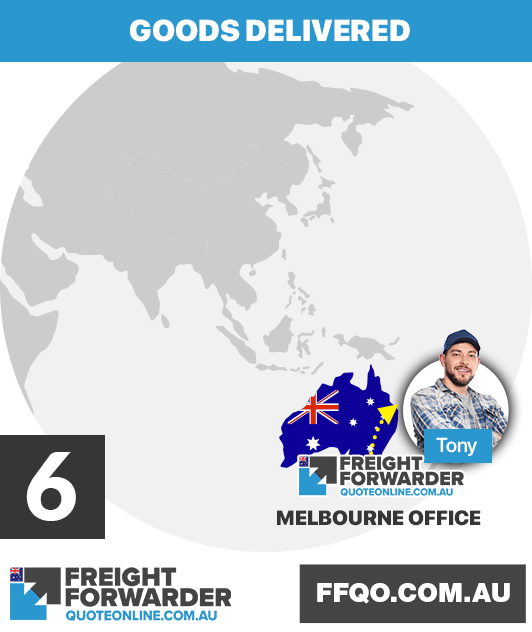 Step 6: Goods delivered to final destination - How a House bill of Lading works when importing from China to Australia 
