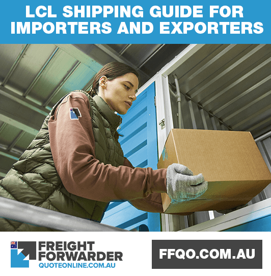 LCL shipping guide with sea freight for Australian importers and exporters