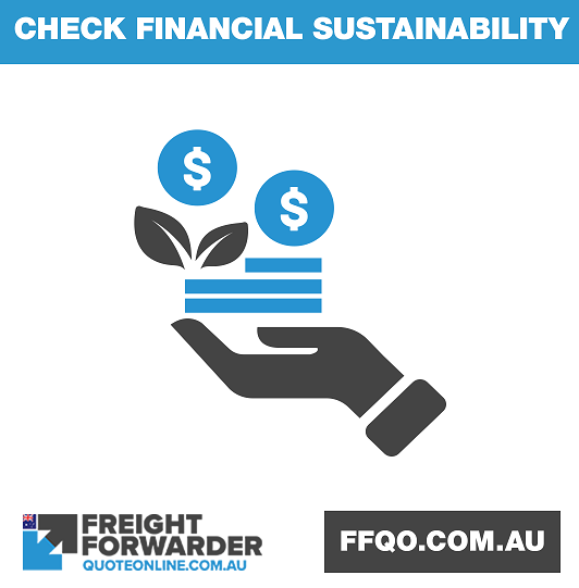 Check into their financial sustainability